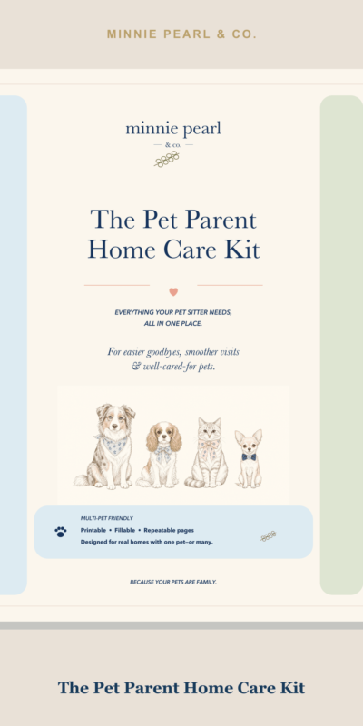 The Pet Parent Home Care Kit